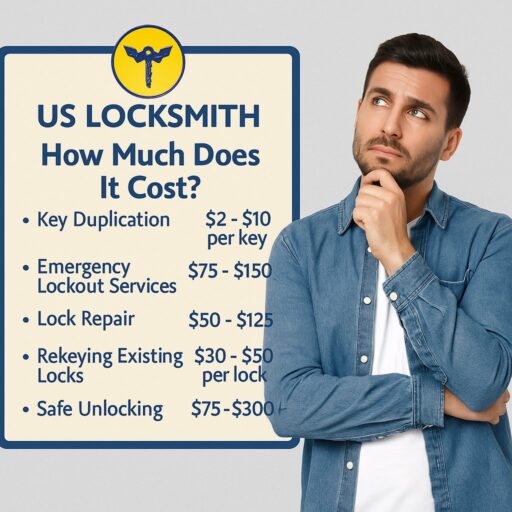 Locksmith changing a residential door lock in South Florida — US Locksmith