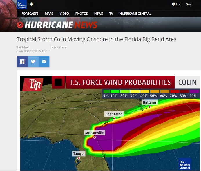 the report on the storm (press on photo for link)