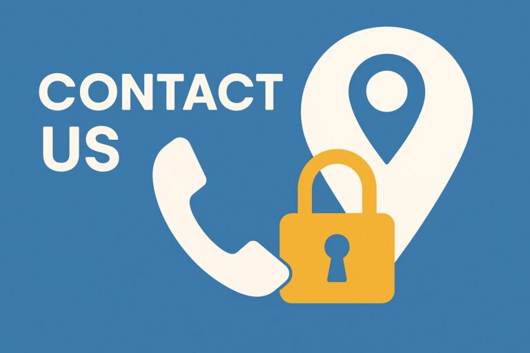 The logo for the locksmith blog contact me page